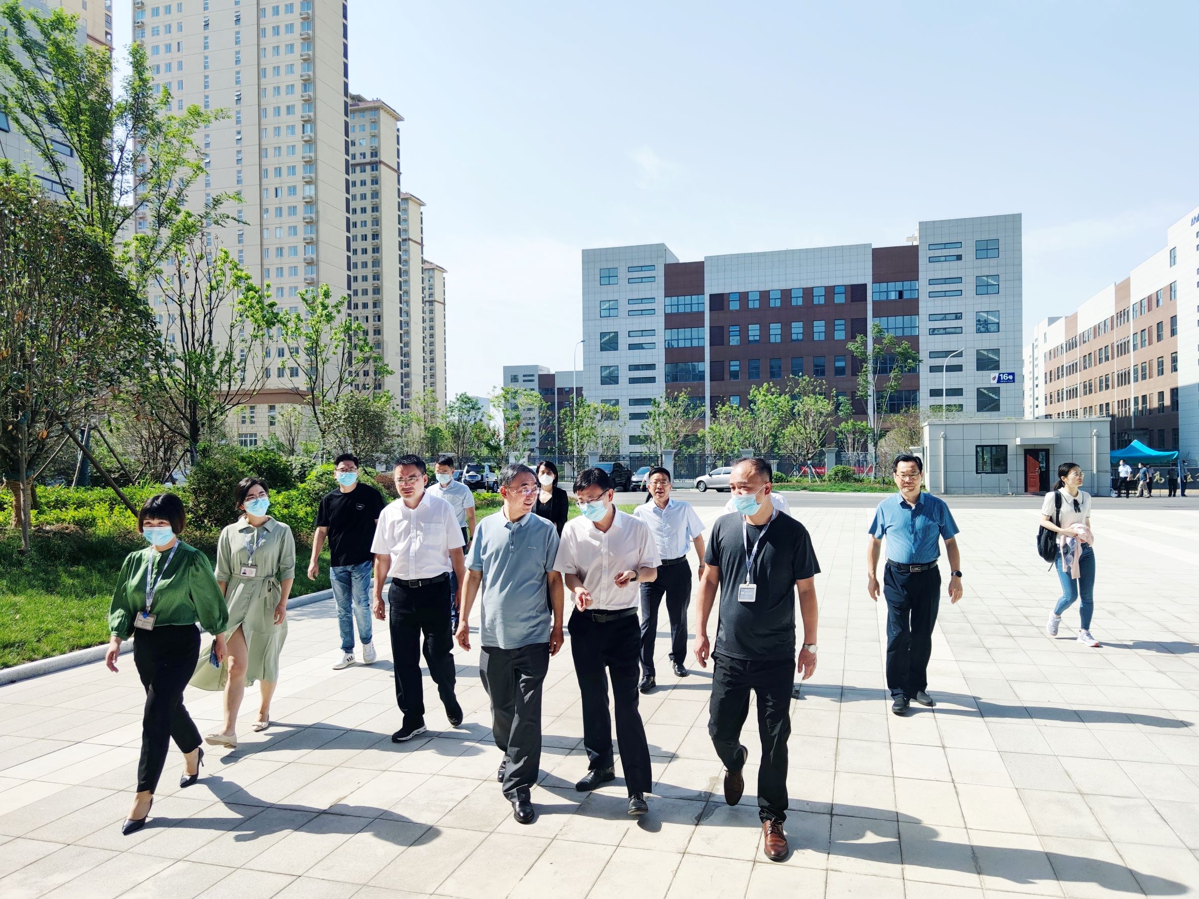 省生态环境督查组莅临新百胜集团科技
